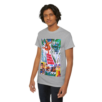 Ride The Wild Surf T-shirt - Retro Au Go Go