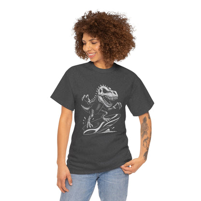 T - Rex Surfing T-shirt - Retro Au Go Go