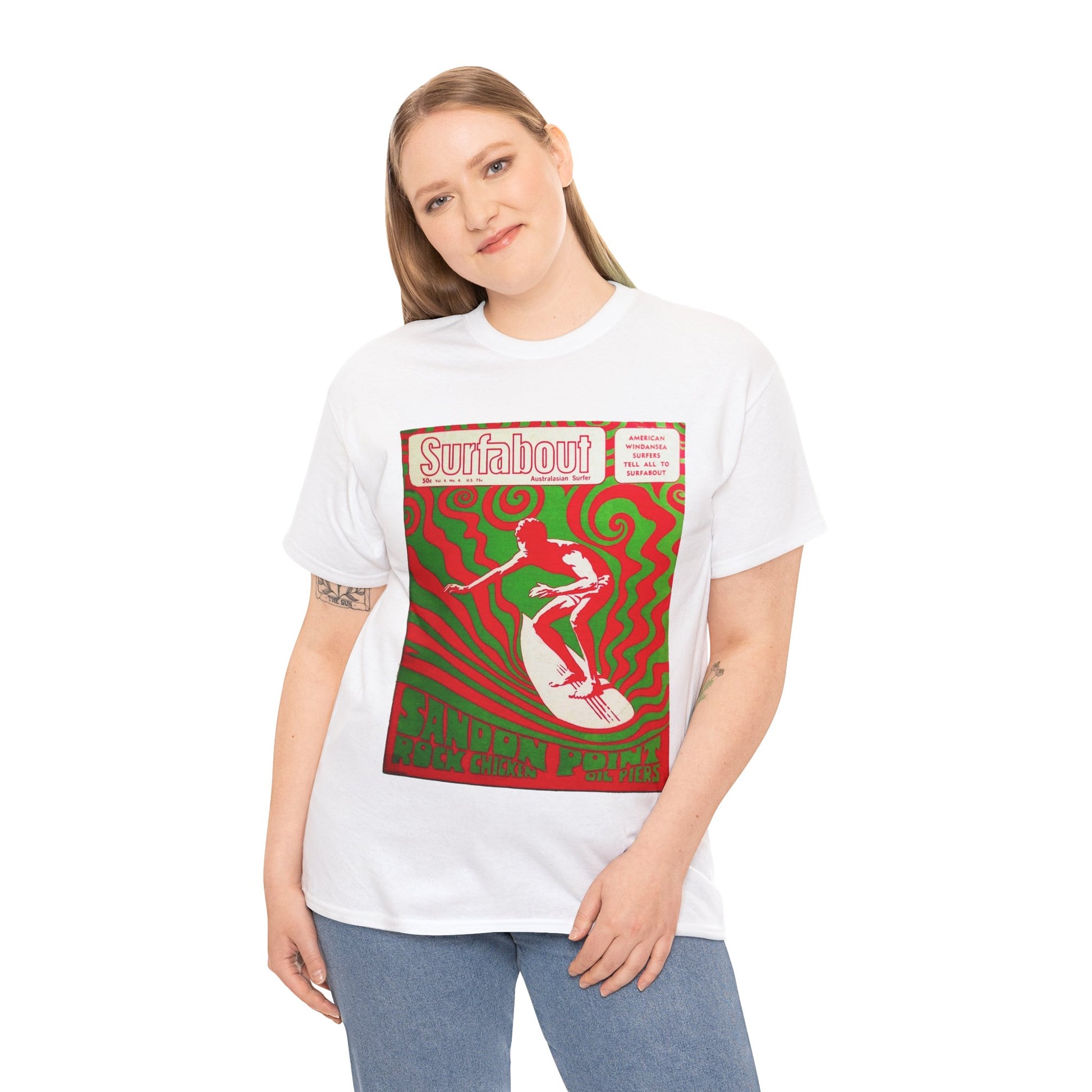 Surfabout Magazine T-shirt - Retro Au Go Go