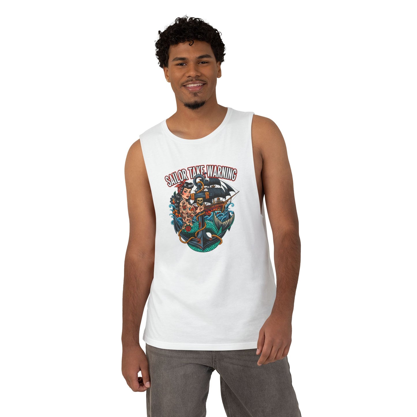 Sailor Take Warning Tank - Retro Au Go Go