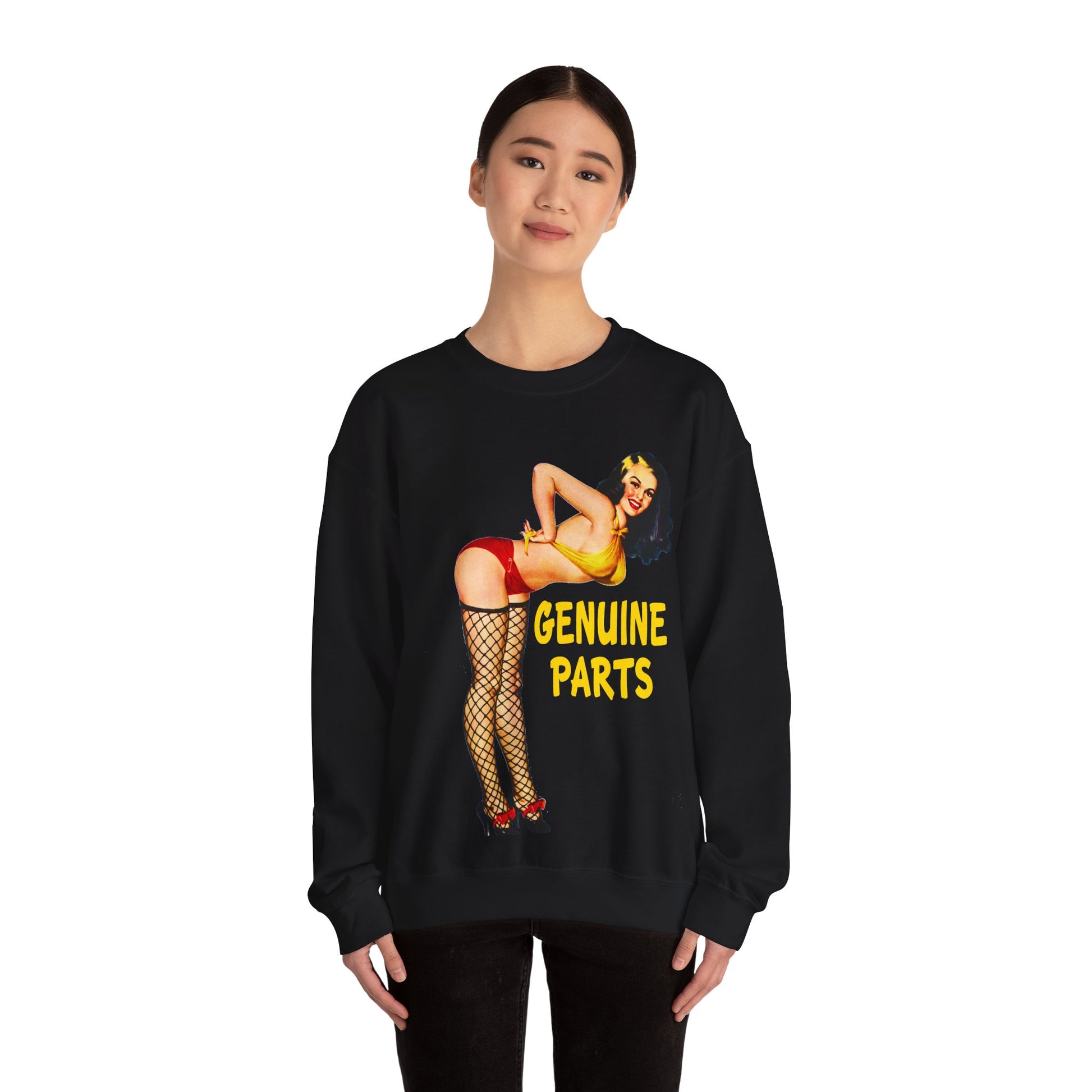 Genuine Parts Sweatshirt - Retro Au Go Go
