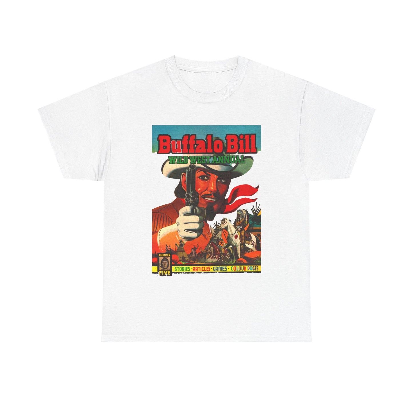 Buffalo Bill T-Shirt - Retro Au Go Go