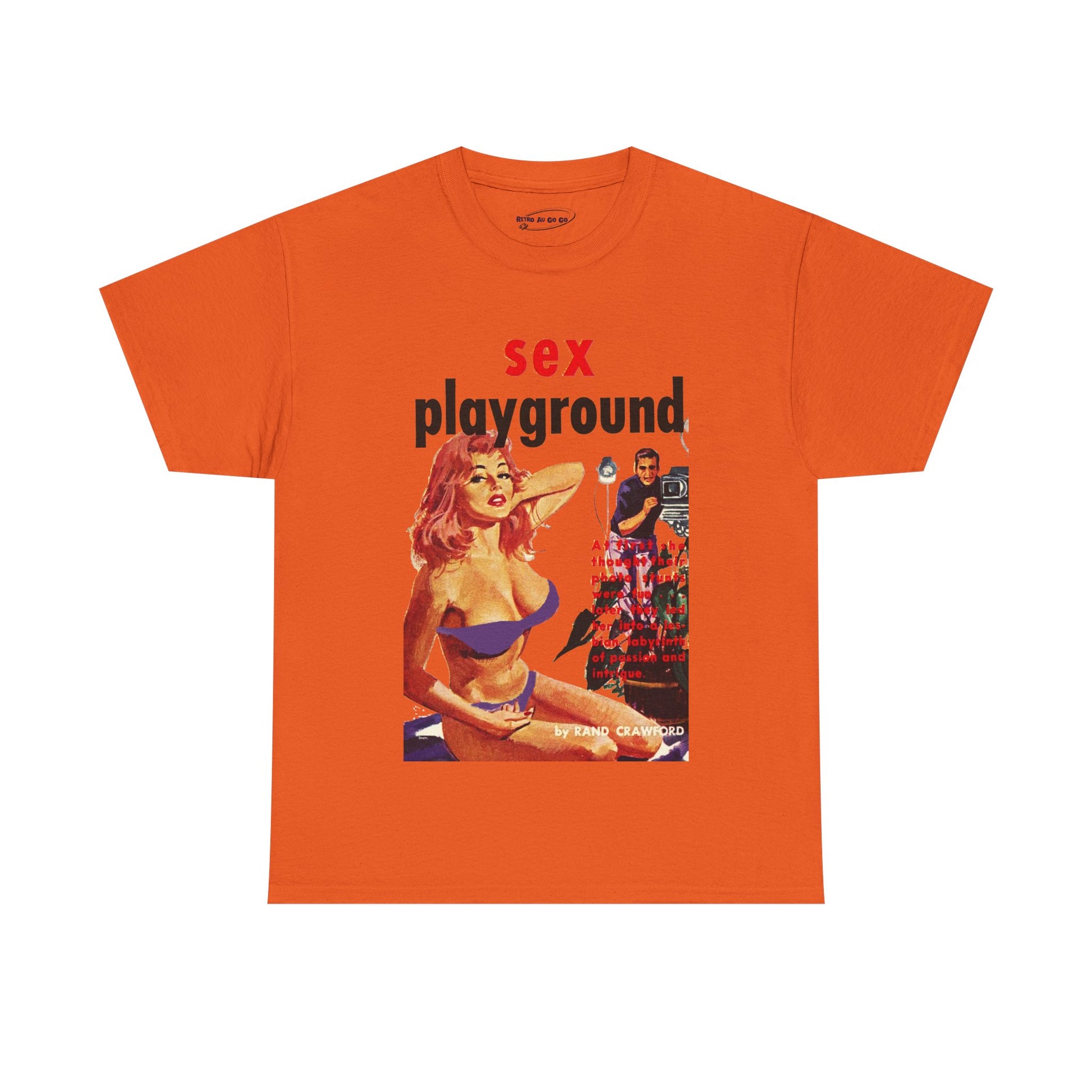 Sex Playground T-shirt - Retro Au Go Go