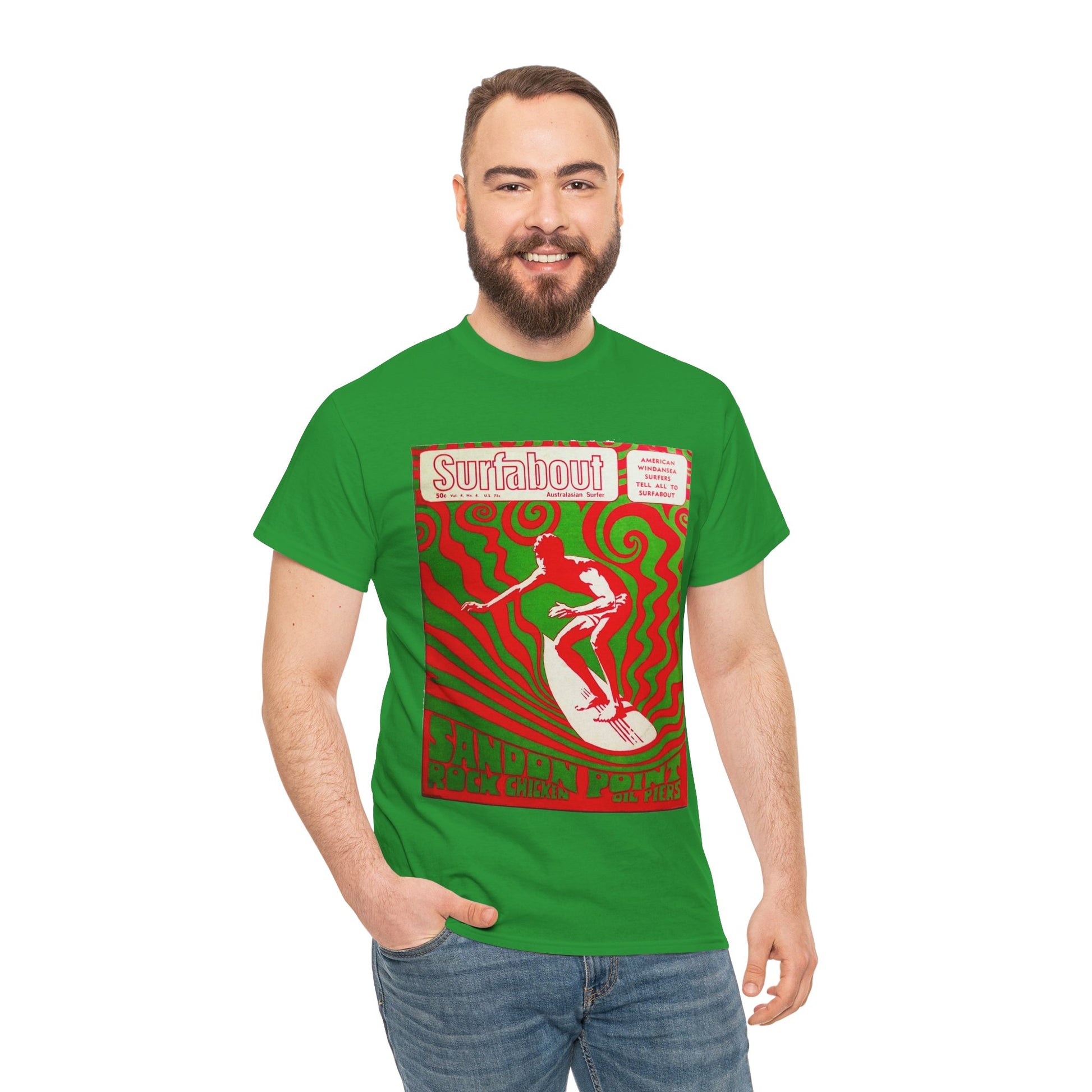 Surfabout Magazine T-shirt - Retro Au Go Go