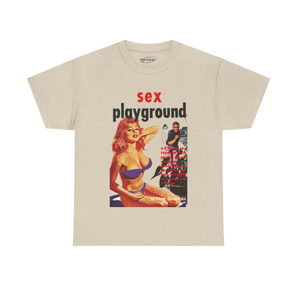 Sex Playground T-shirt - Retro Au Go Go