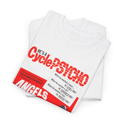 Cycle Psycho T-Shirt - Retro Au Go Go