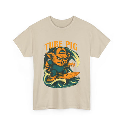Tube Pig T-shirt - Retro Au Go Go