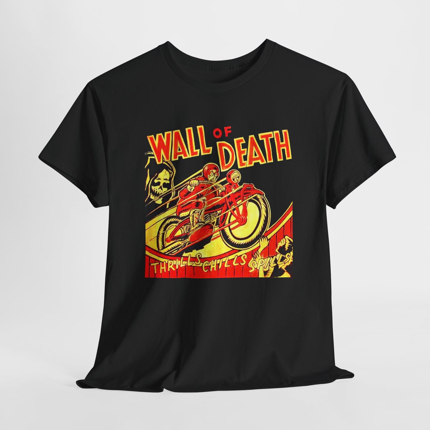 Wall Of Dealth T-shirt - Retro Au Go Go
