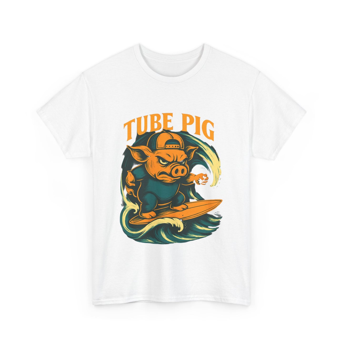 Tube Pig T-shirt - Retro Au Go Go