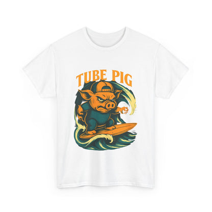 Tube Pig T-shirt - Retro Au Go Go