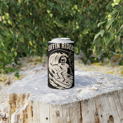 Coffin Riders Stubby Cooler - Retro Au Go Go