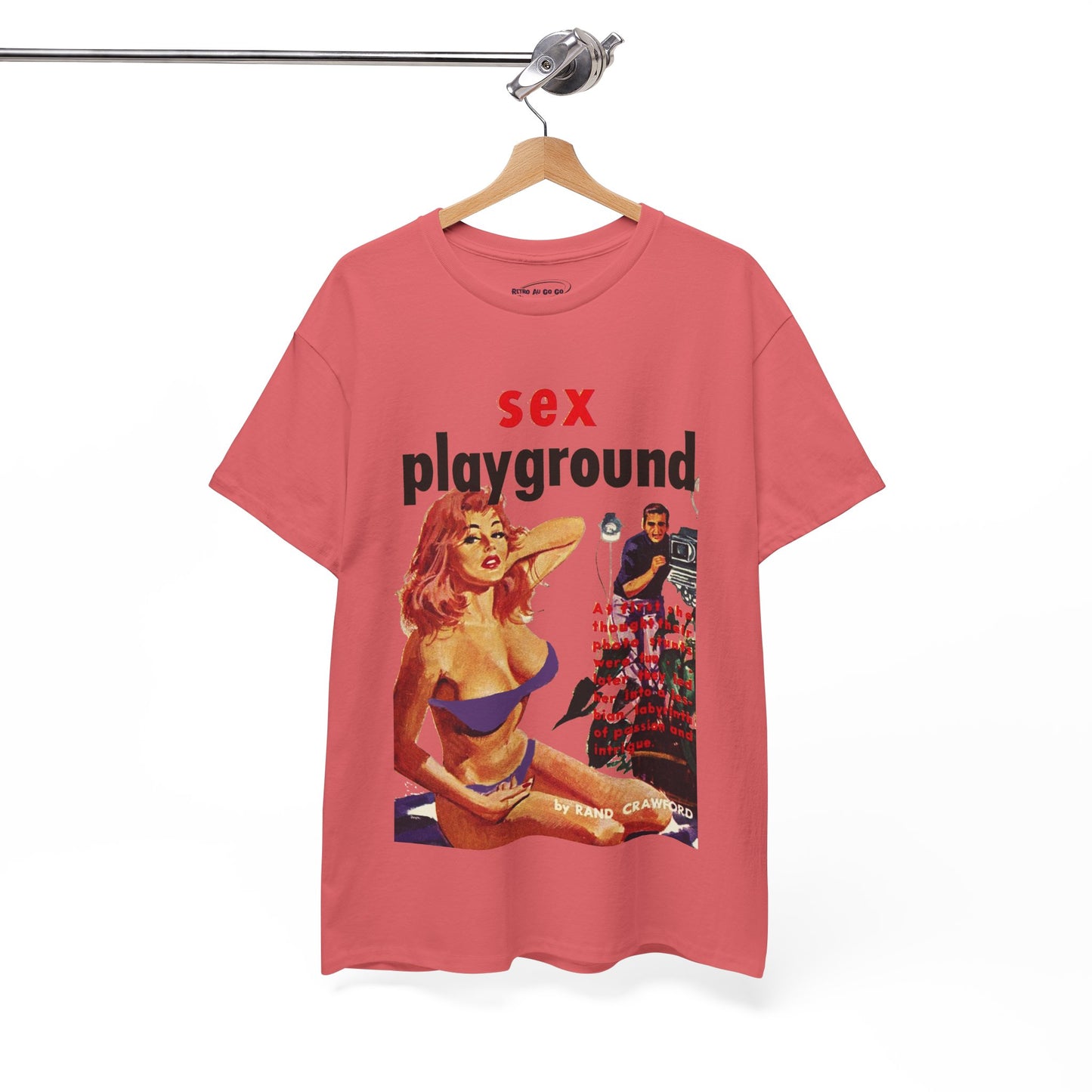 Sex Playground T-shirt - Retro Au Go Go