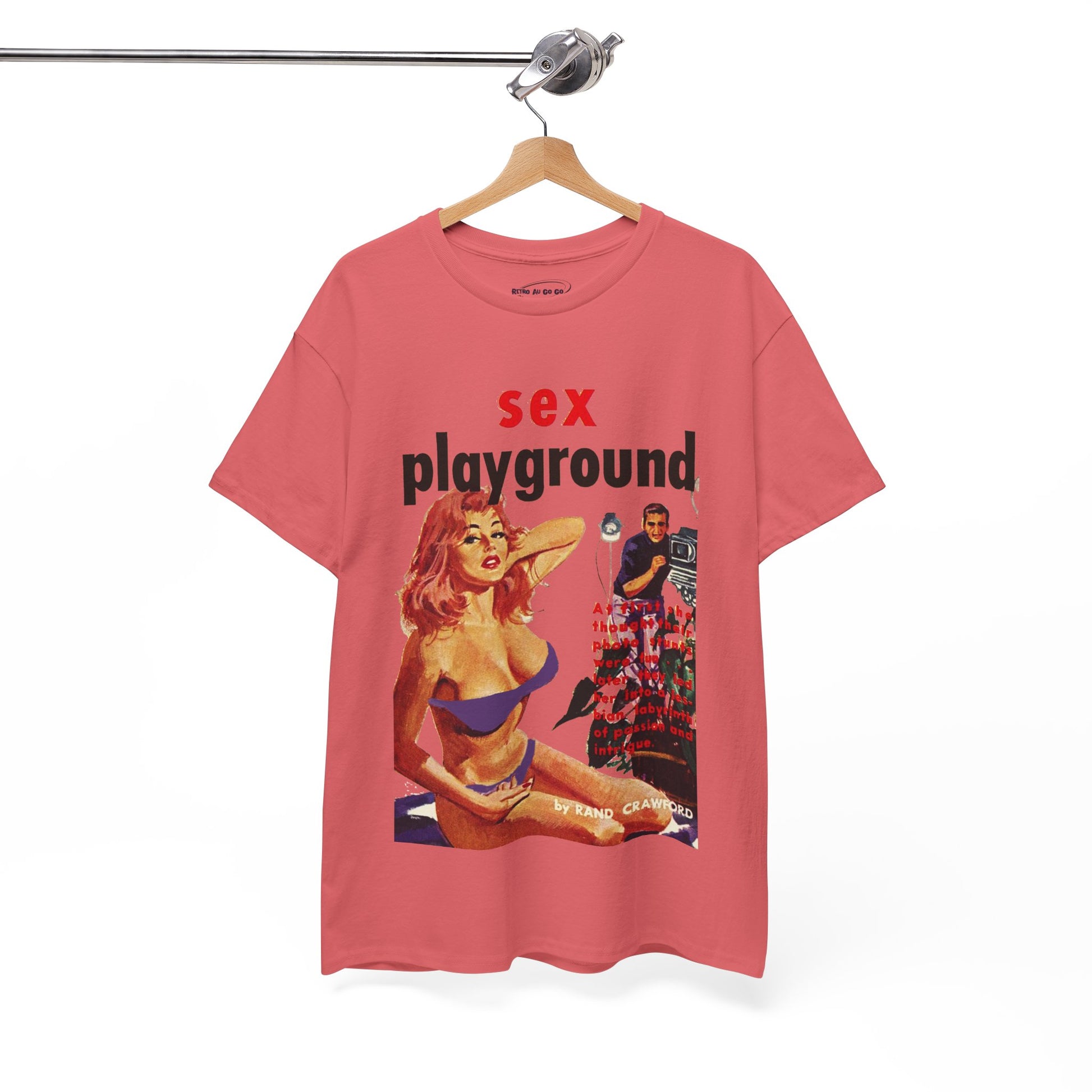Sex Playground T-shirt - Retro Au Go Go