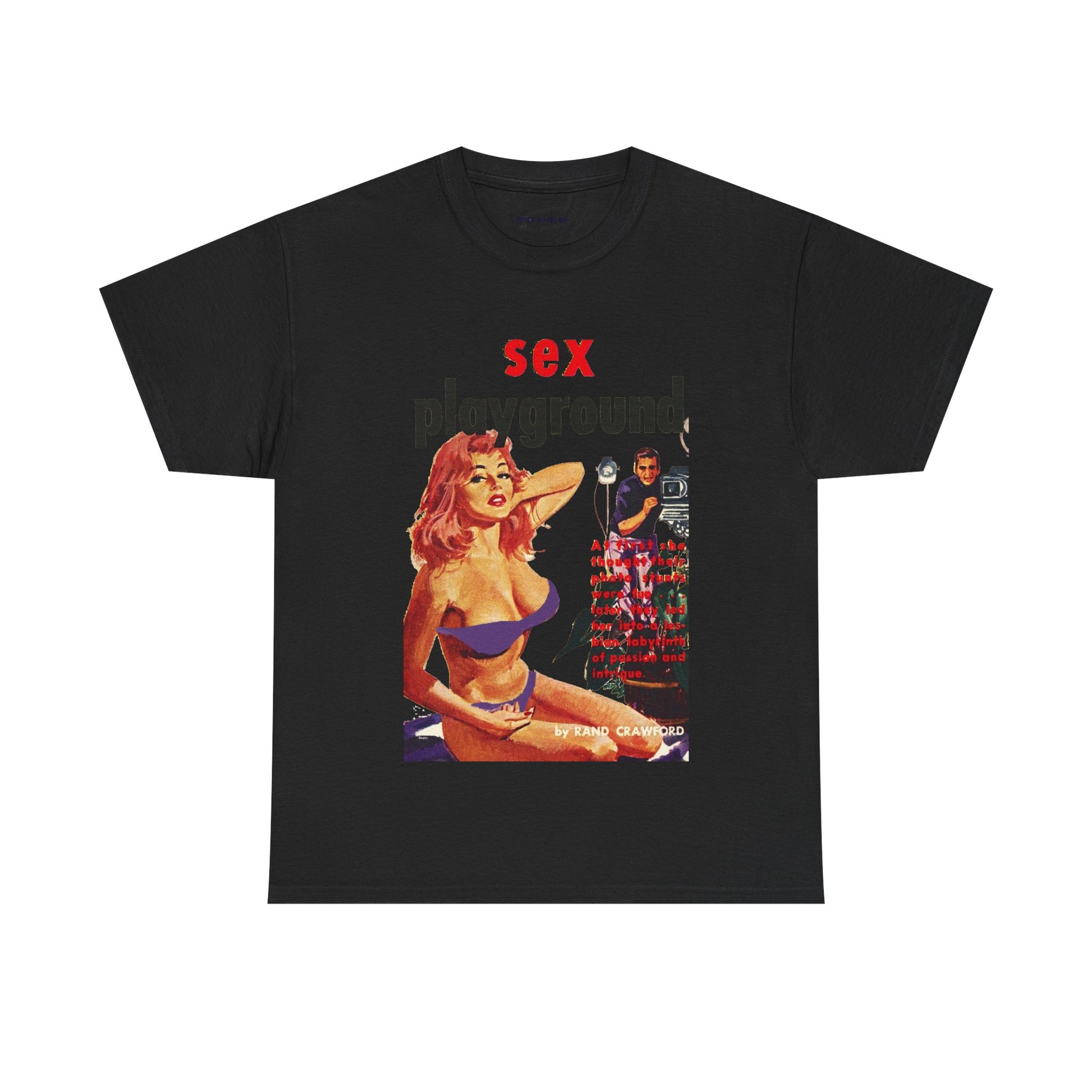 Sex Playground T-shirt - Retro Au Go Go