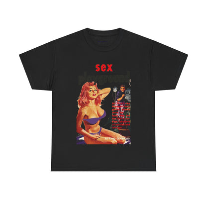 Sex Playground T-shirt - Retro Au Go Go