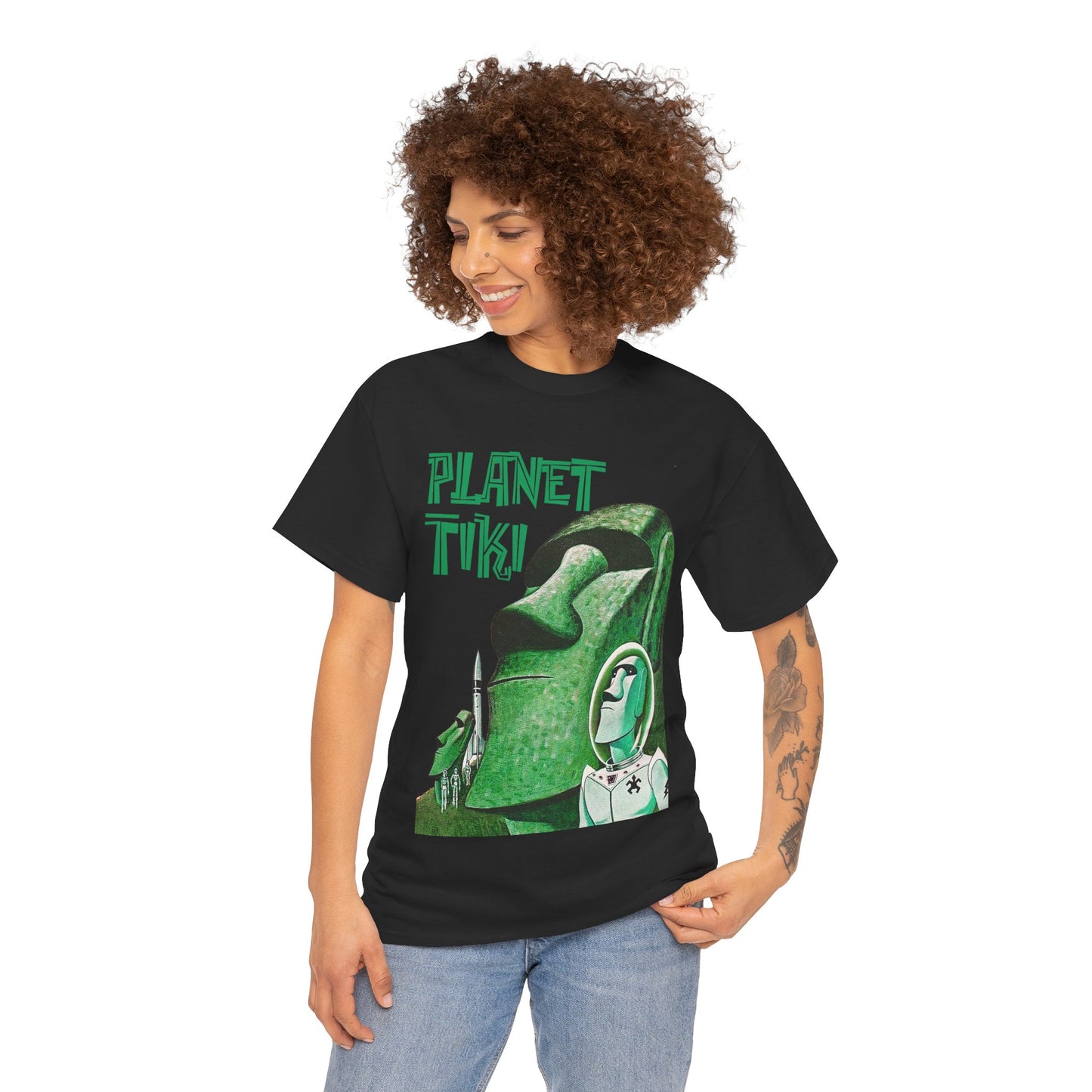 Planet Tiki T-shirt - Retro Au Go Go