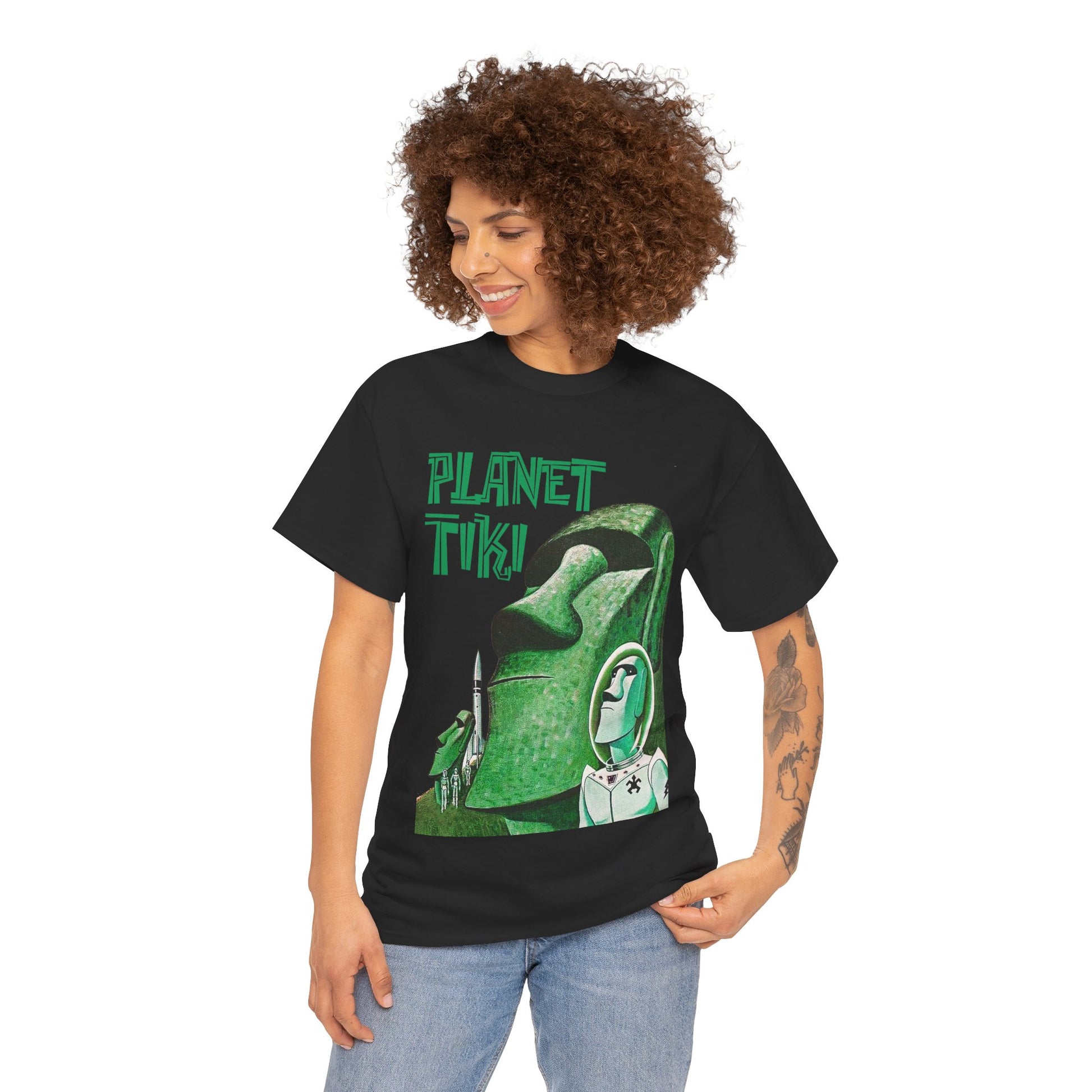 Planet Tiki T-shirt - Retro Au Go Go