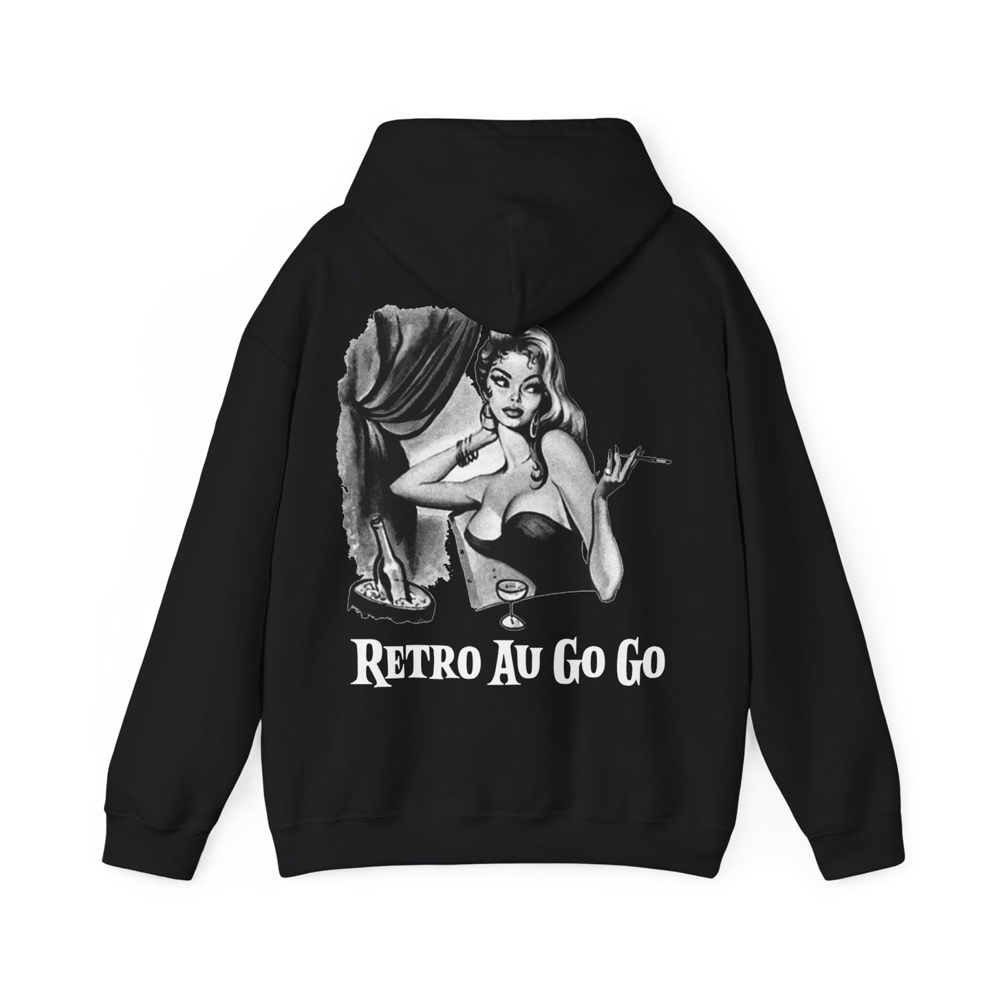 Retro Au Go Go Hooded Sweatshirt - Retro Au Go Go