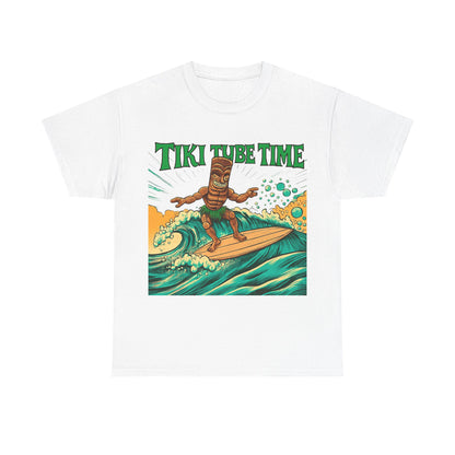 Tiki Tube Time T-shirt - Retro Au Go Go
