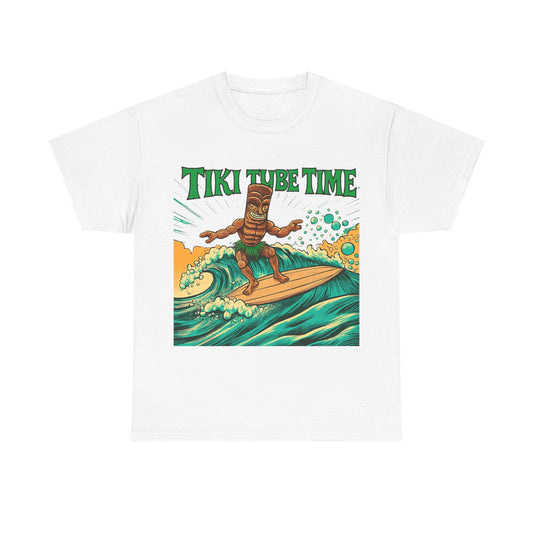 Tiki Tube Time T-shirt - Retro Au Go Go
