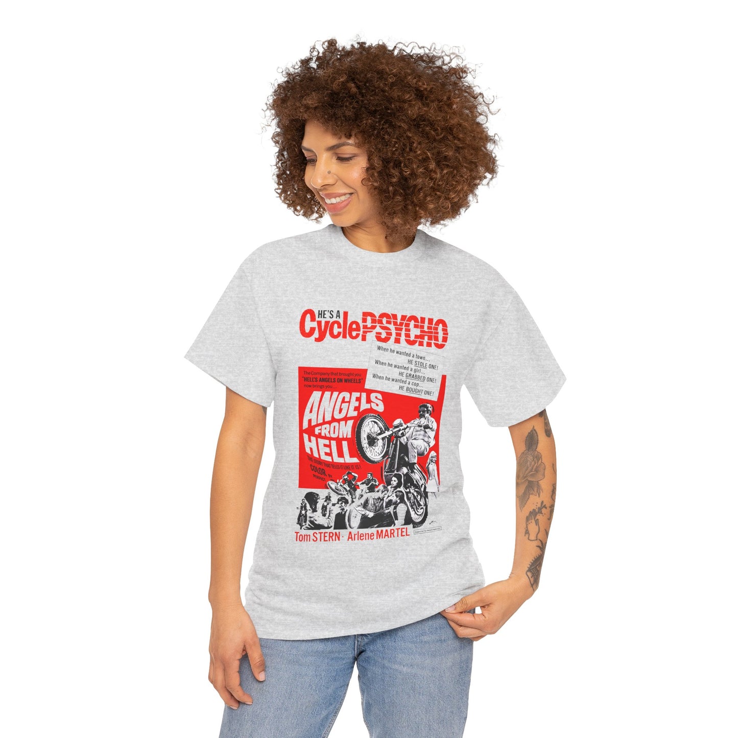 Cycle Psycho T-Shirt - Retro Au Go Go