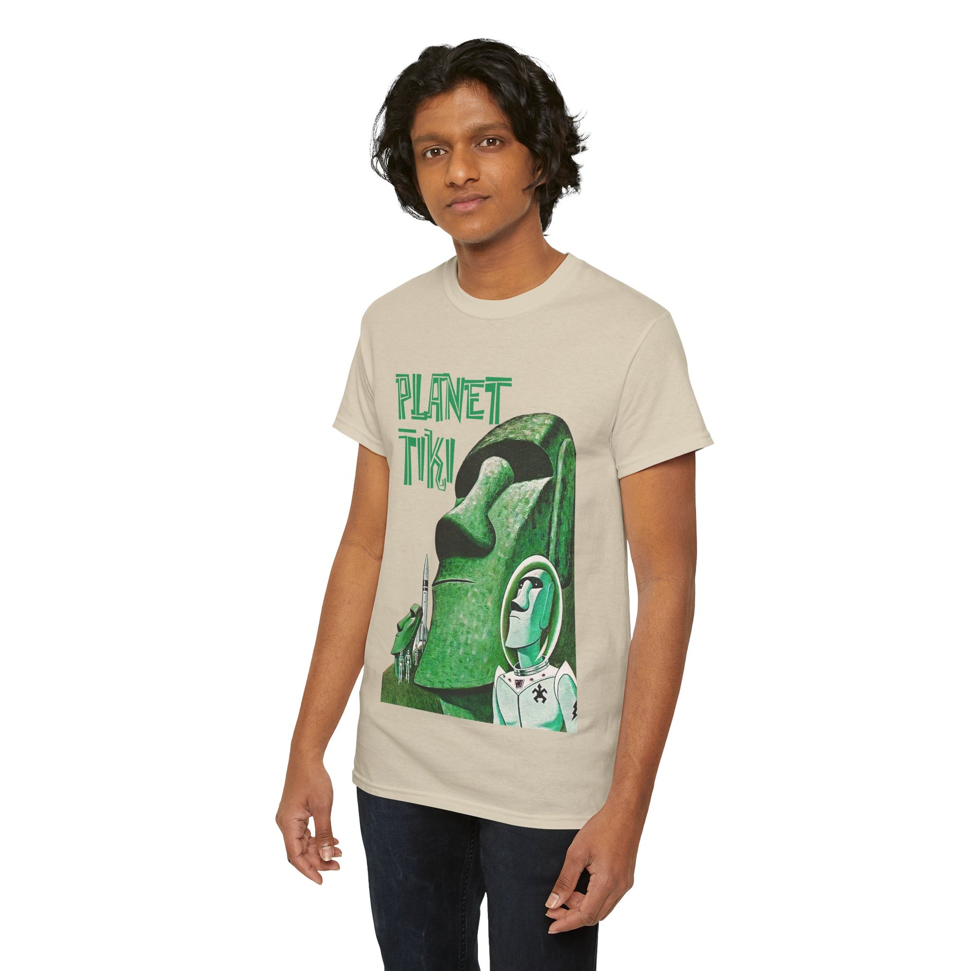 Planet Tiki T-shirt - Retro Au Go Go