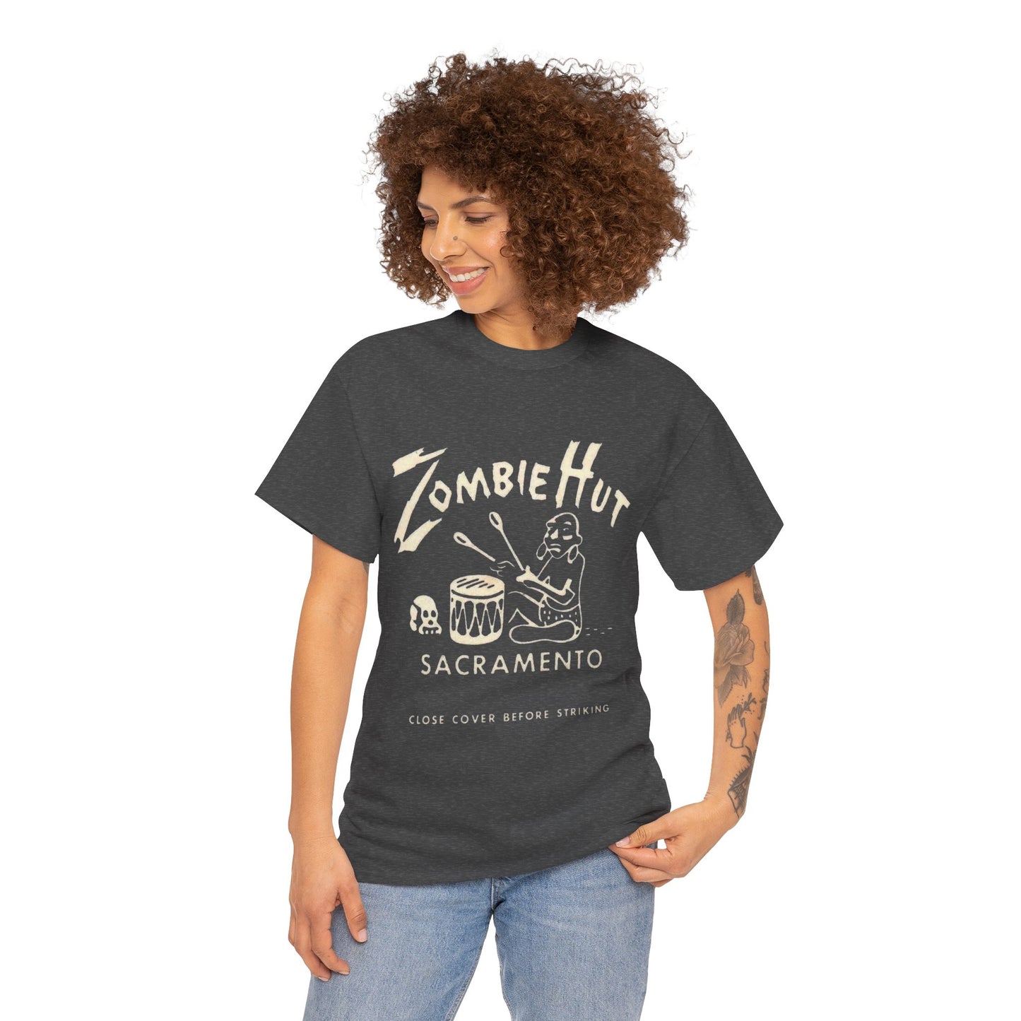 Zombie Hut T-Shirt - Retro Au Go Go