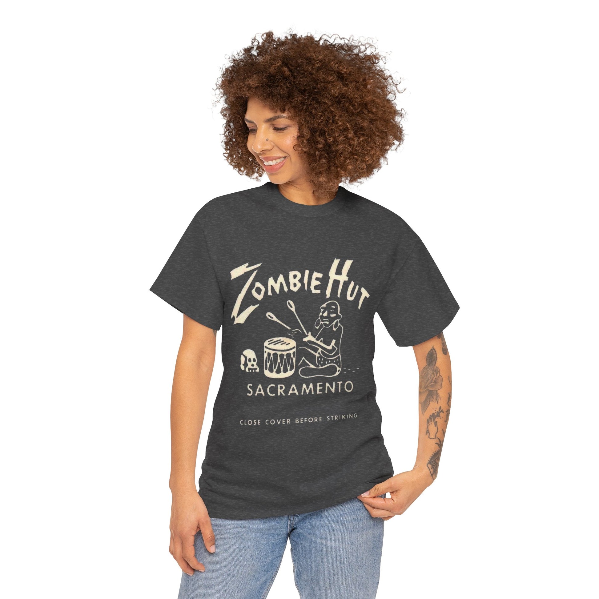 Zombie Hut T-Shirt - Retro Au Go Go