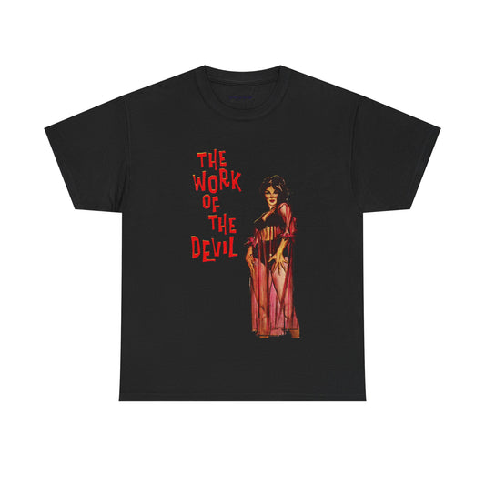 The Work Of The Devil T-shirt - Retro Au Go Go