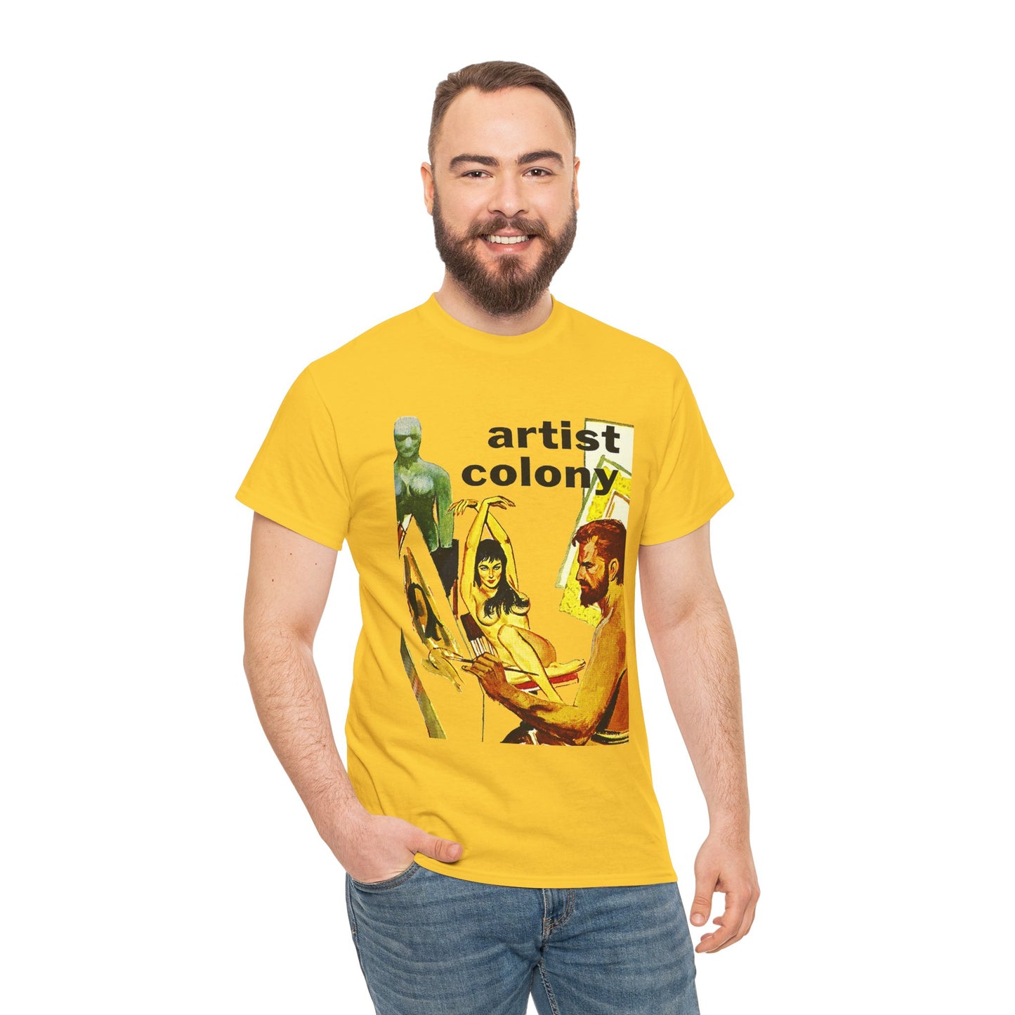 Artist Colony T-shirt - Retro Au Go Go