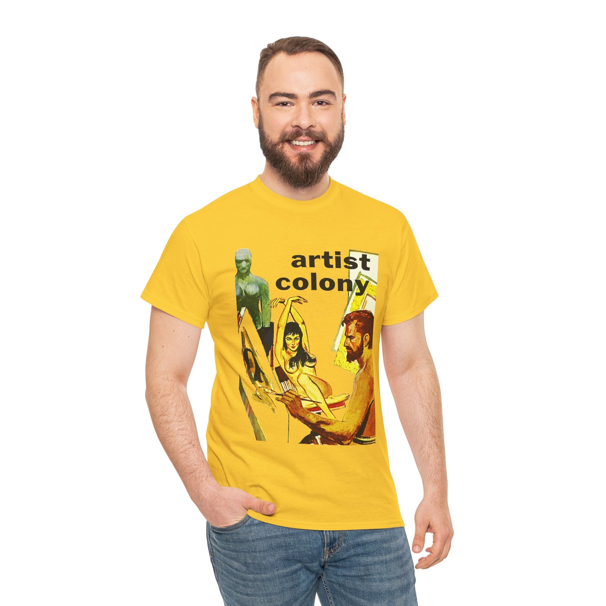 Artist Colony T-shirt - Retro Au Go Go