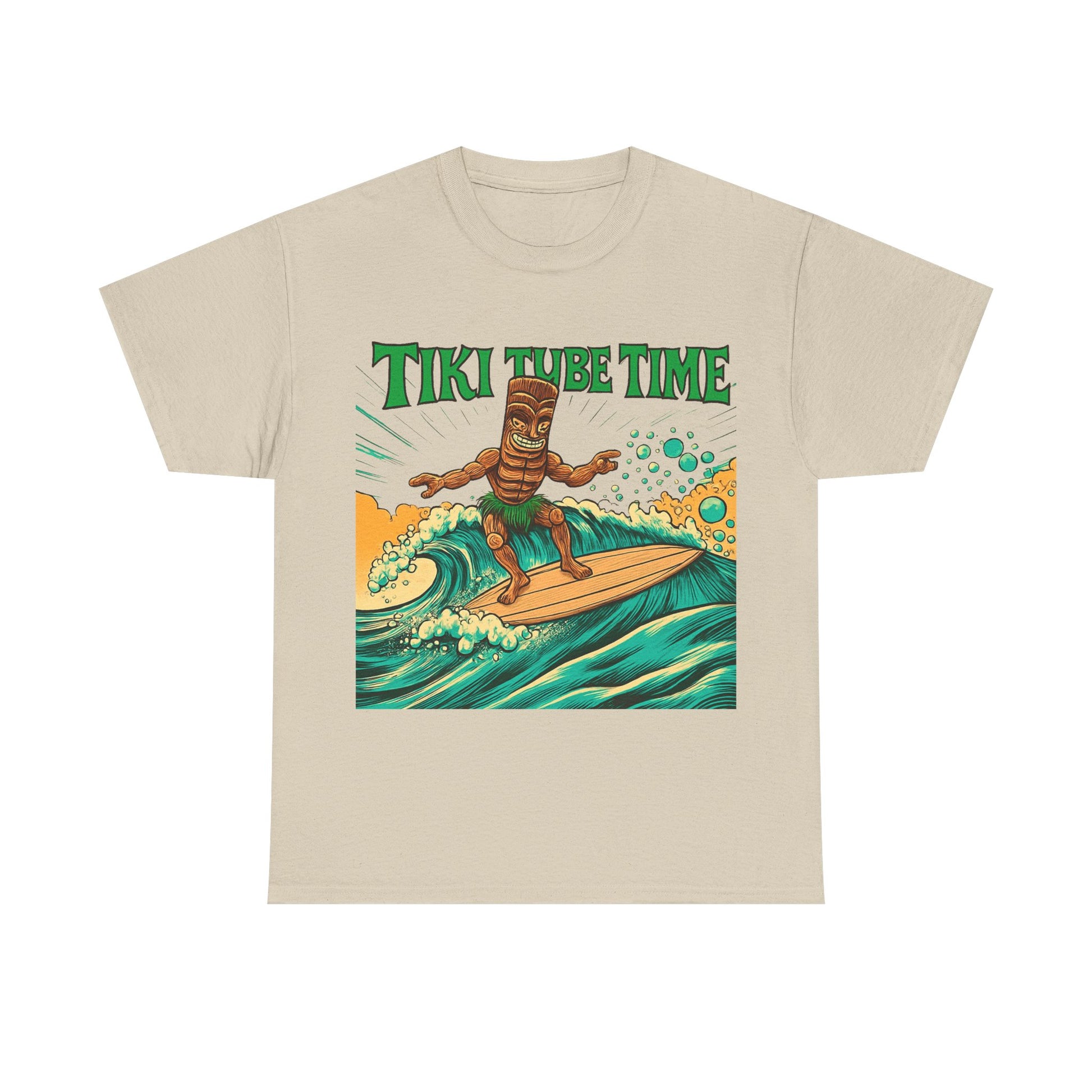 Tiki Tube Time T-shirt - Retro Au Go Go