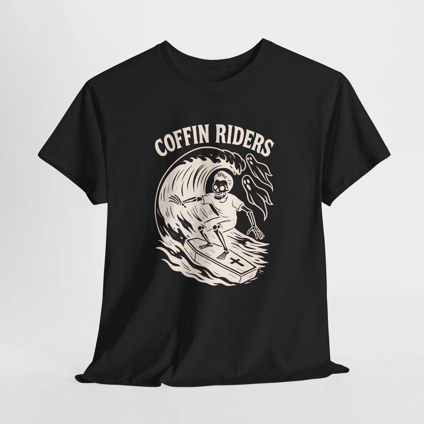 Coffin Riders T-shirt - Retro Au Go Go