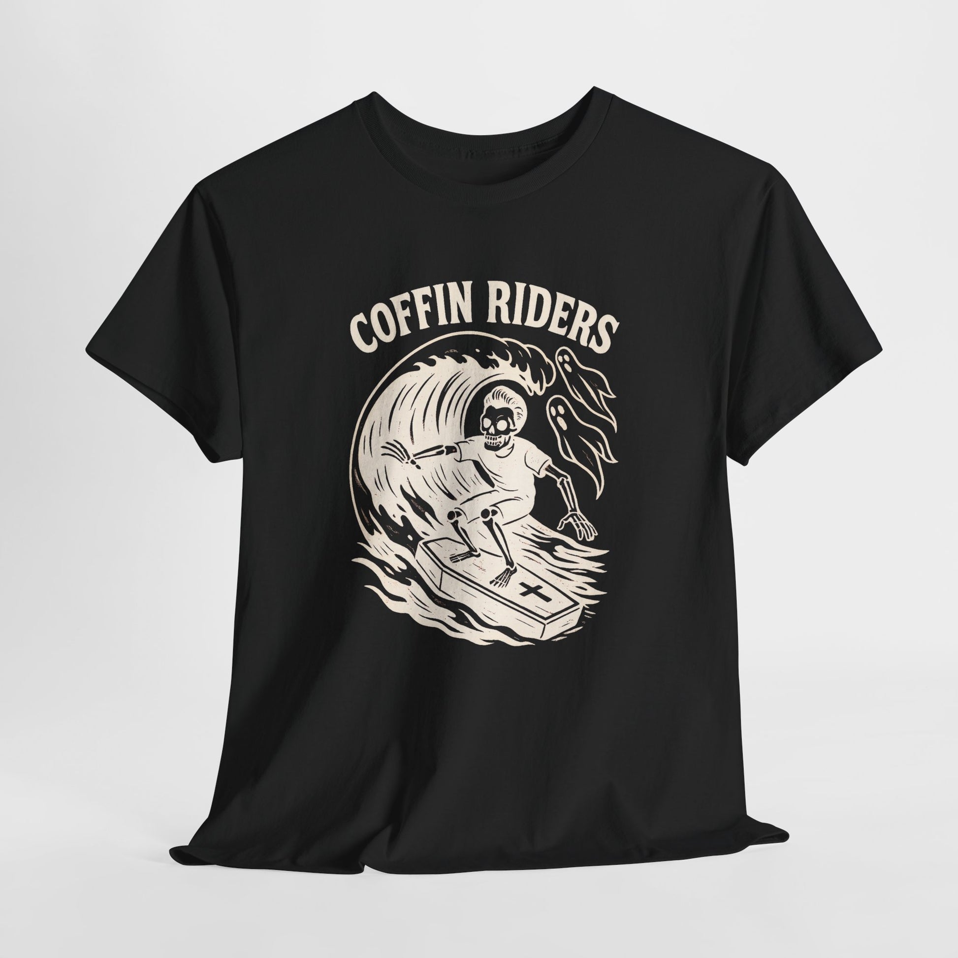 Coffin Riders T-shirt - Retro Au Go Go