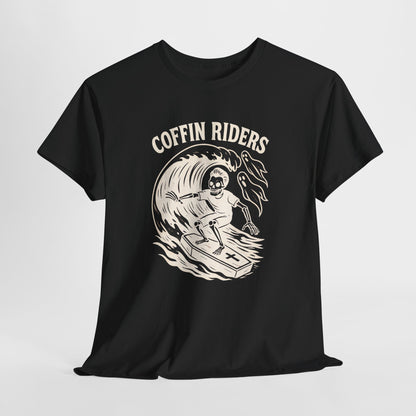 Coffin Riders T-shirt - Retro Au Go Go