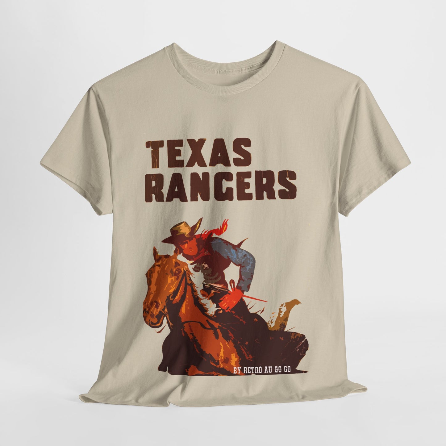 Texas Rangers T-Shirt - Retro Au Go Go