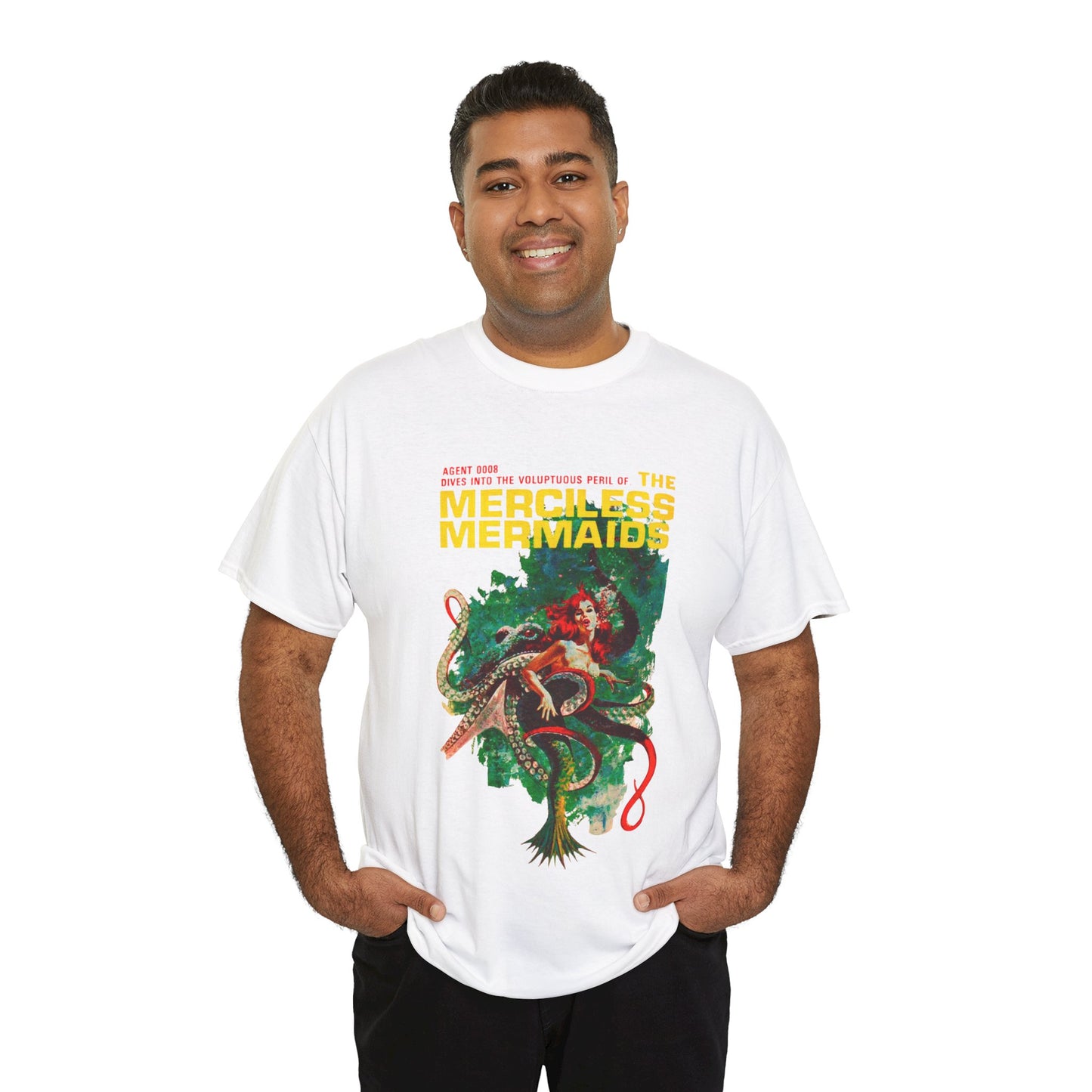 Merciless Mermaids T-shirt - Retro Au Go Go