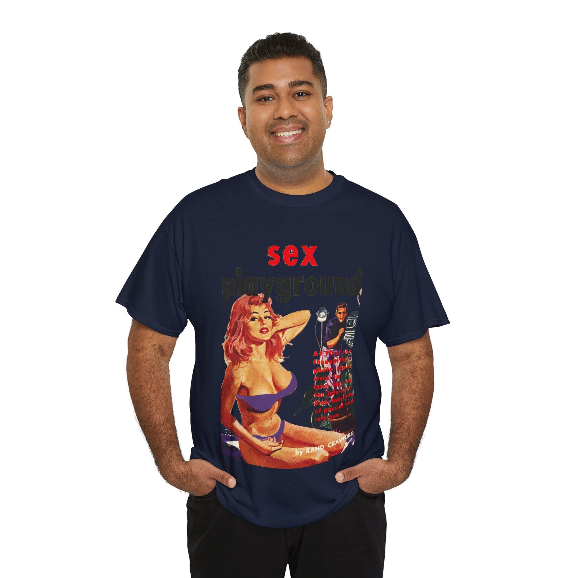 Sex Playground T-shirt - Retro Au Go Go