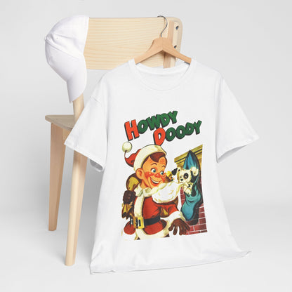 Howdy Doody Christmas T-shirt - Retro Au Go Go