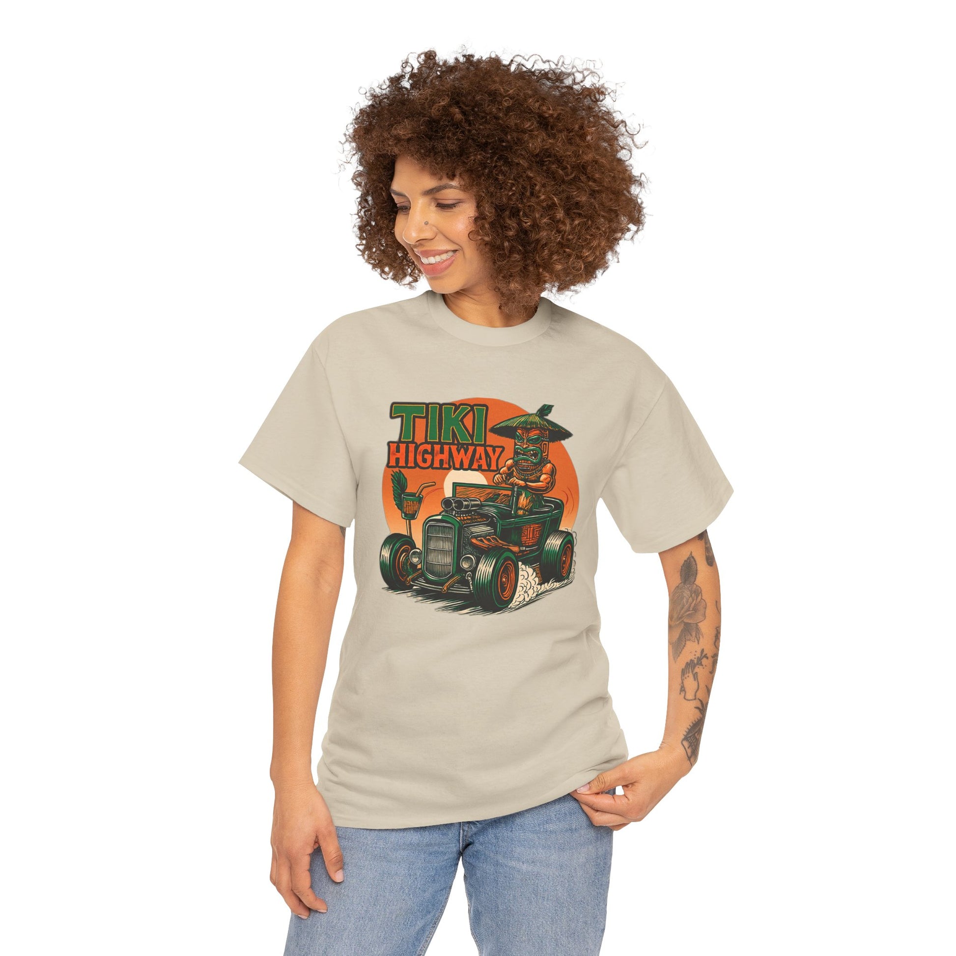 Tiki Highway T-shirt - Retro Au Go Go