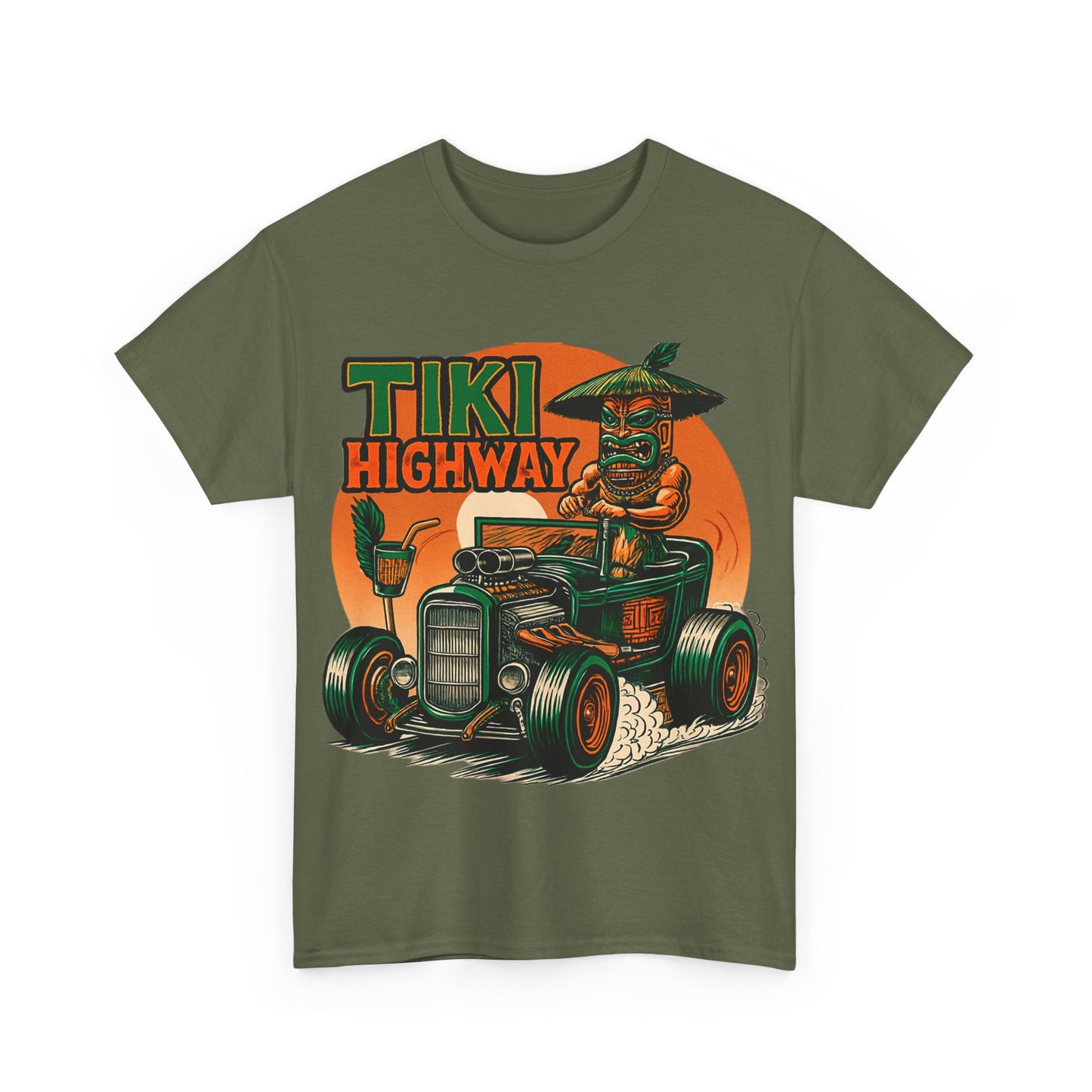 Tiki Highway T-shirt - Retro Au Go Go