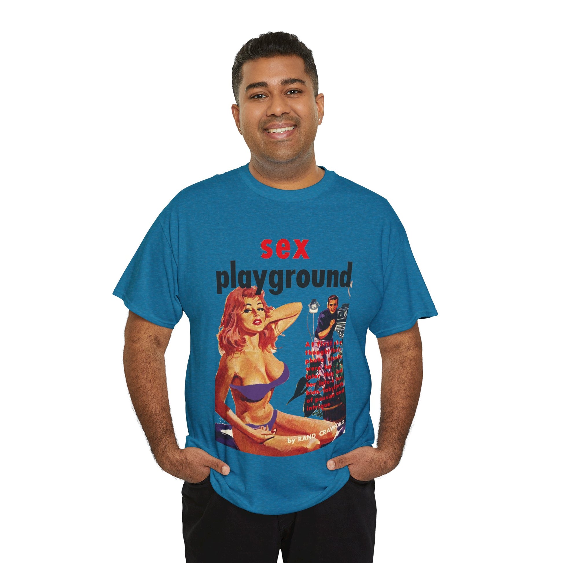 Sex Playground T-shirt - Retro Au Go Go