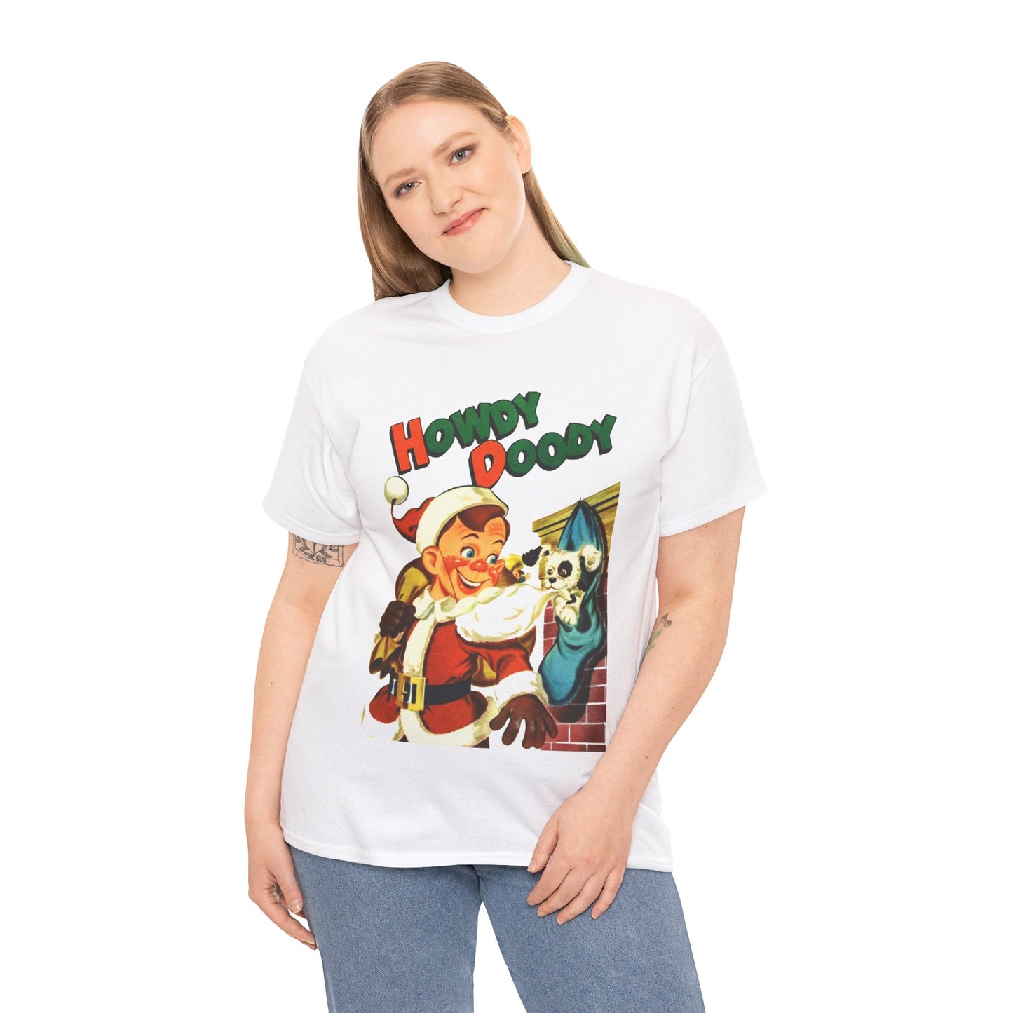 Howdy Doody Christmas T-shirt - Retro Au Go Go