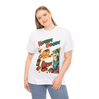 Howdy Doody Christmas T-shirt - Retro Au Go Go