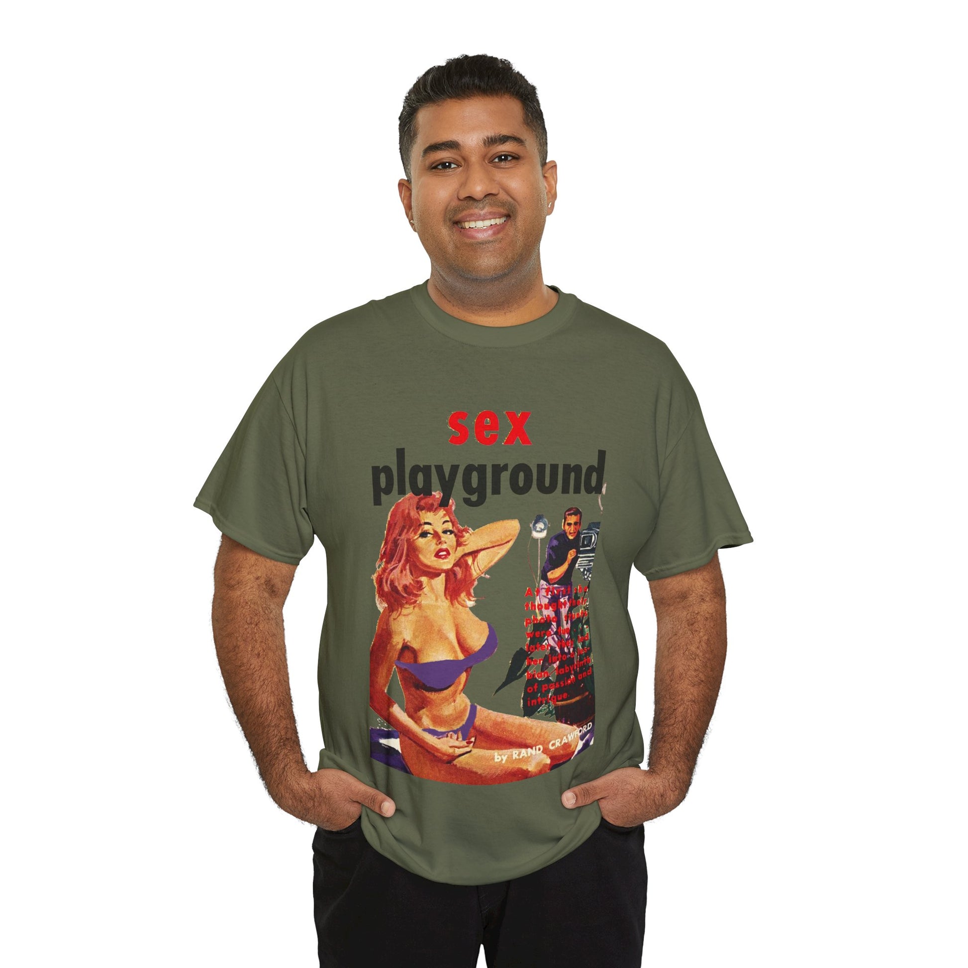 Sex Playground T-shirt - Retro Au Go Go