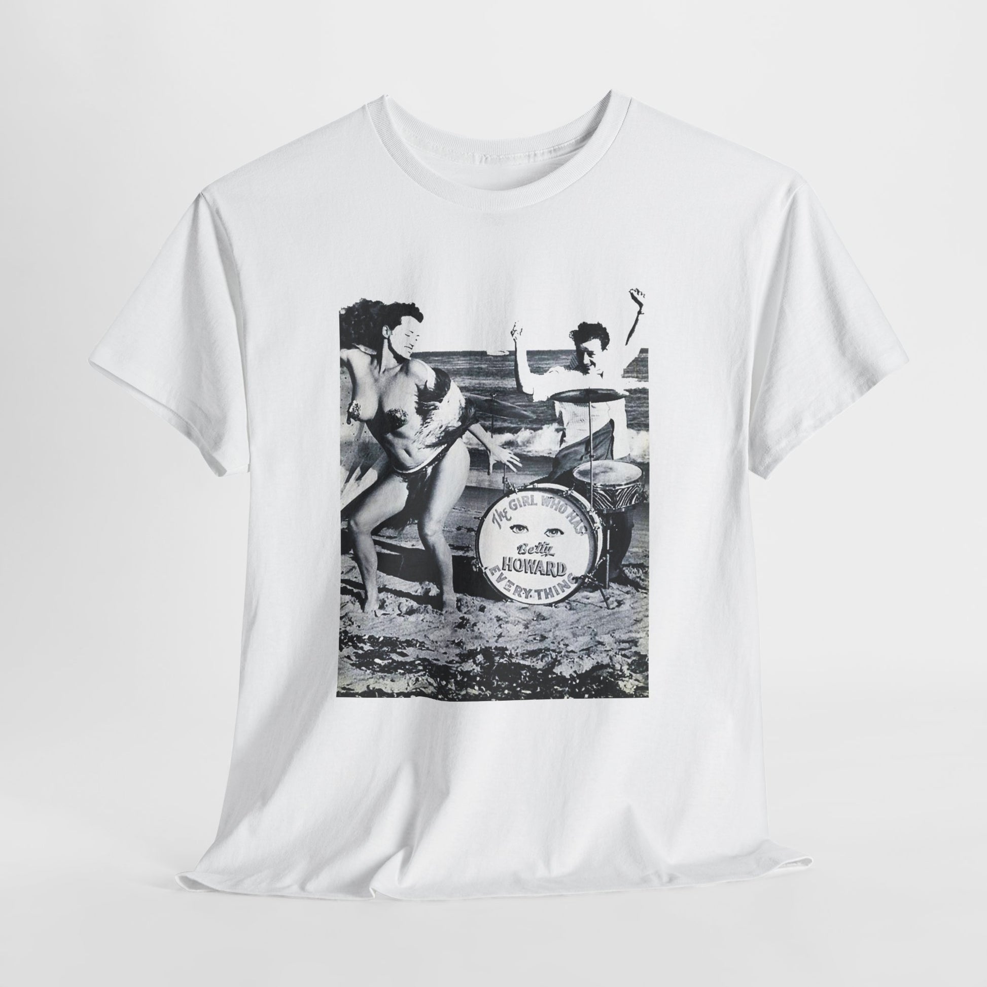Beach Burlesque T-shirt - Retro Au Go Go