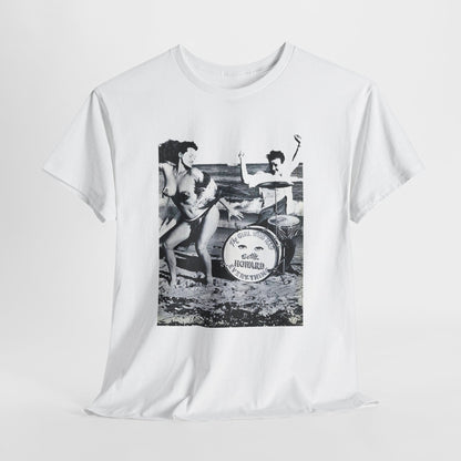 Beach Burlesque T-shirt - Retro Au Go Go
