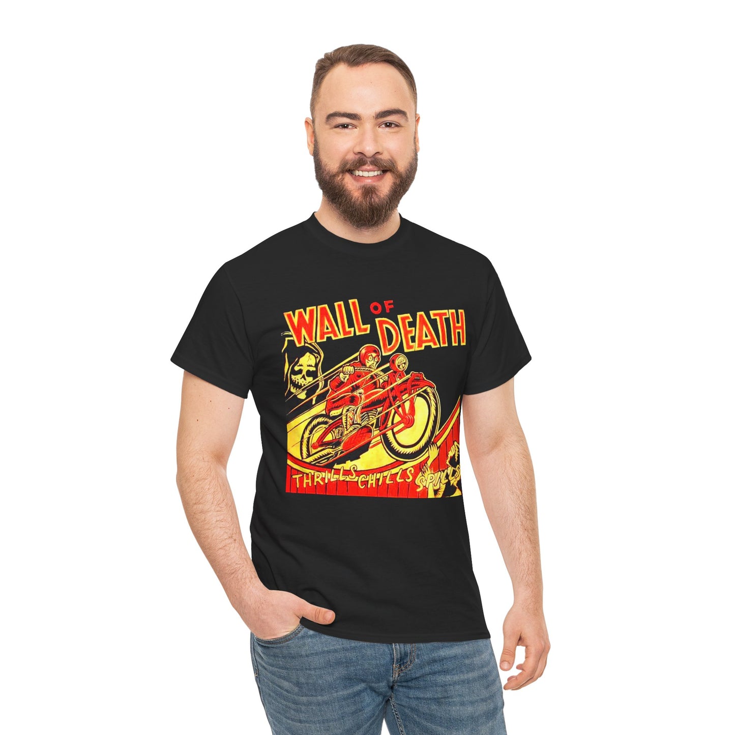 Wall Of Dealth T-shirt - Retro Au Go Go