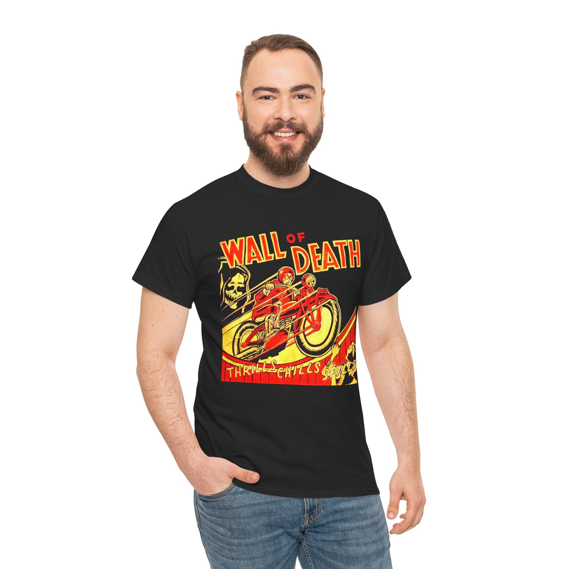 Wall Of Dealth T-shirt - Retro Au Go Go