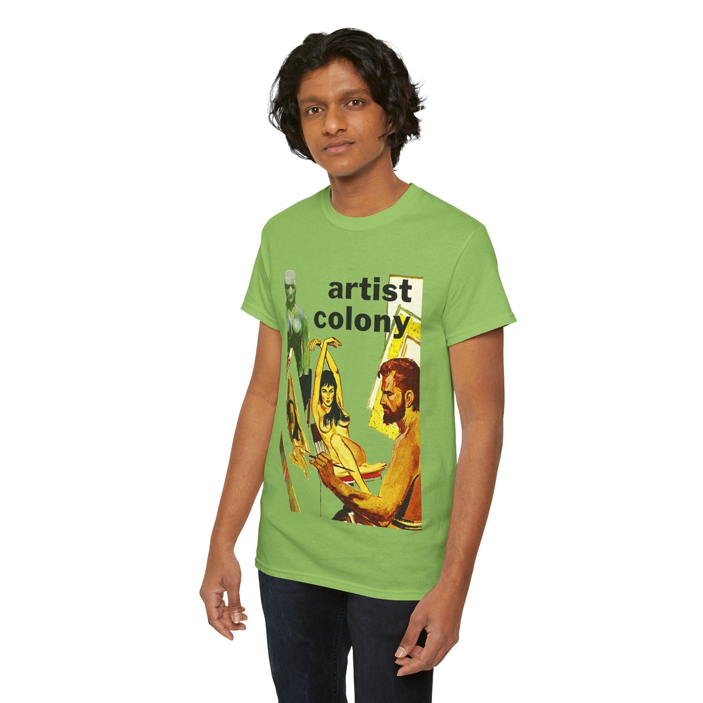 Artist Colony T-shirt - Retro Au Go Go